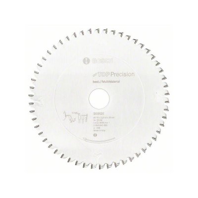 BOSCH  - lame de scie circulaire &oslash; 210 x 30mm 54 dents best for multi material - 2608642096