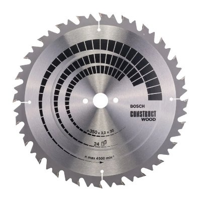 BOSCH  - lame pour scie circulaire de table 350X30, 24 dents