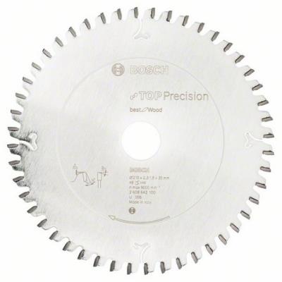BOSCH  lames de scie circulaire &Oslash; 210 &agrave; 305mm best for wood - denture n&eacute;gative