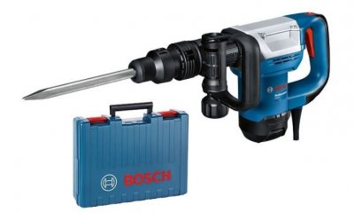 BOSCH PROFESSIONAL Bosch - Marteau avec sds max gsh 5 dans le coffre Spitzmei&szlig;el