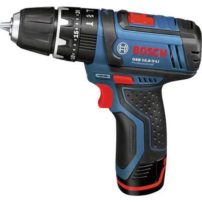 BOSCH  Perceuse Viss Percu 12V 2Ah - GSB12V-15 - 06019B690H