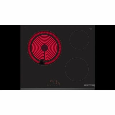 BOSCH  PKK631BB8E Plaque Vitroc&eacute;ramique 3 Zones 60cm Noir
