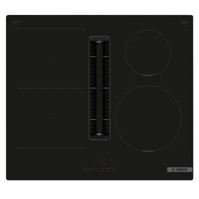 BOSCH  Plaque induction aspirante PVS611B16E, S&eacute;rie 4, 60 cm, Combizone