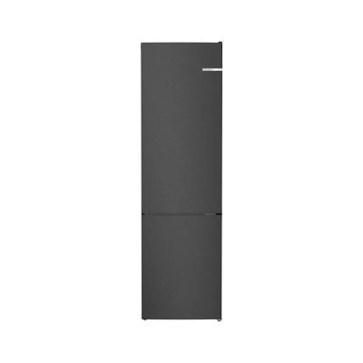 BOSCH  R&eacute;frig&eacute;rateur combin&eacute; 60cm 363l acier bross&eacute; noir - KGN392XCF