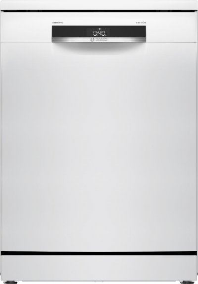 BOSCH  SMS6ZCW12F, S&eacute;rie 6, Lave-vaisselle 60cm, Pose-libre, Blanc
