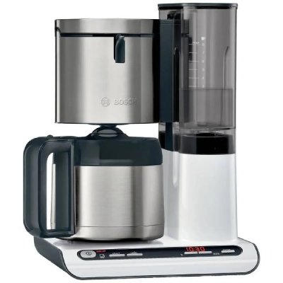 BOSCH  - TKA8A681 Kaffeemaschine Thermo, Timer wei&szlig; / anthrazit