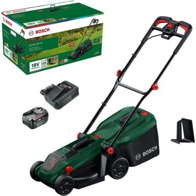 BOSCH  Tondeuse &agrave; batterie Rotak18V-32, 18 Volts, Tondeuse &agrave; gazon