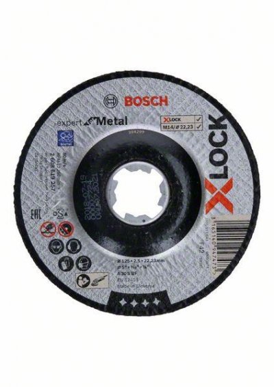 BOSCH  x-lock disque &agrave; tron&ccedil;onner expert for metal courb&eacute; DFX-476247