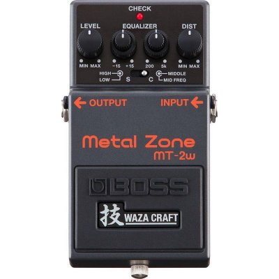 BOSS  - MT-2W - P&eacute;dale de distortion - Waza craft m&eacute;tal zone