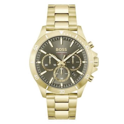 BOSS  pour homme. Montre analogique Troper vert 