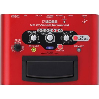 BOSS  VE-2 Vocal Harmonist p&eacute;dale d'effets pour le chant