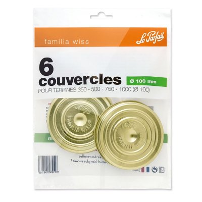 LE PARFAIT Bouchons Familia Wiss &Oslash; 100 Sachet 6