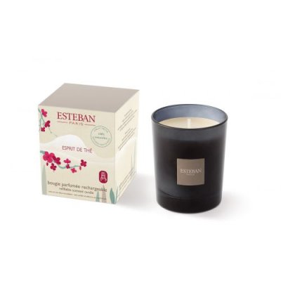 ESTEBAN Bougie parfum&eacute;e  Edition Gris azur th&eacute;