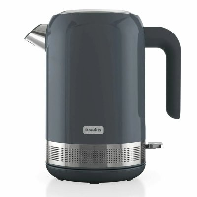 BREVILLE Bouilloire  gris acier inoxydable plastique 1,7 l