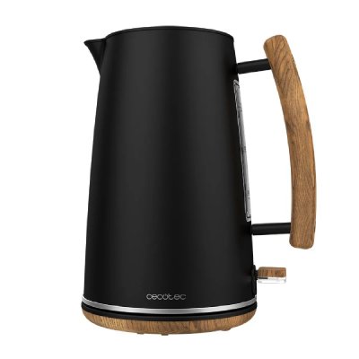 CECOTEC Bouilloire  thermosense 400 black woody avec 1,7 l.