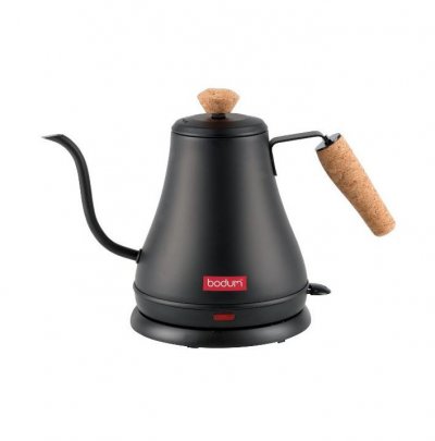 BODUM Bouilloire &eacute;lectrique bec long noir 80 cl 