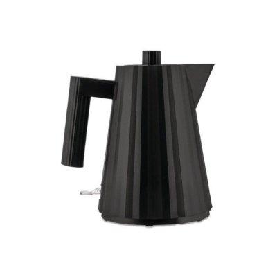 ALESSI Bouilloire &eacute;lectrique Pliss&eacute; noir 1 l 
