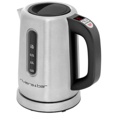 RIVIERA & BAR Bouilloire en inox 1 litre siena - Riviera & Bar Argent