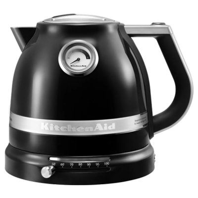 KITCHENAID Bouilloire  Noire r&eacute;tro