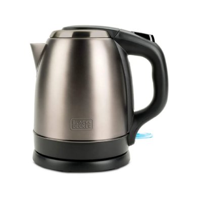  Bouilloire sans fil 1.2l 2200w acier inoxydable black & decker - bxke2202e