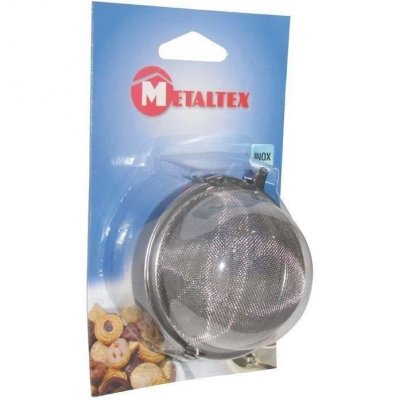 METALTEX Boule &agrave; &eacute;pices et tisane - inox - D: 7.5cm - 