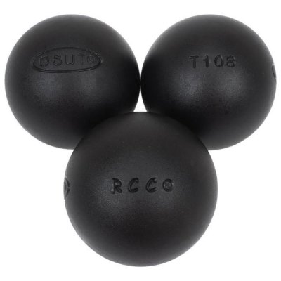 OBUT Boules de p&eacute;tanque  rcc plus 72mm noir taille : 680g r&egrave;f : 14034