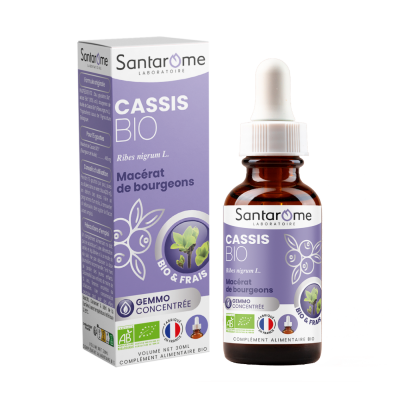 Bourgeon Cassis Bio 30 ml Santarome