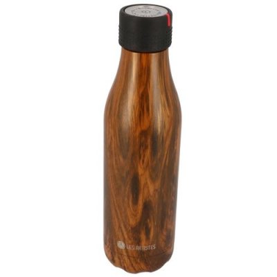 LES ARTISTES Bouteille isotherme  Bottle UP Time UP Bois 500ml