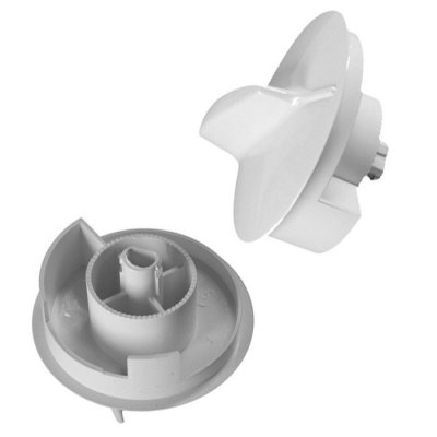 WHIRLPOOL Bouton minuteur blanc pour Four micro onde RADIOLA,  (51576)