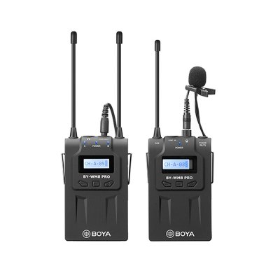BOYA  Emetteur-Recepteur UHF avec Lavalier K1 1TX+1RX by-WM8 Pro-K1