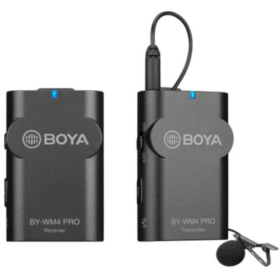 BOYA  WM4 Pro K1 Syst&egrave;me de Microphone Sans-fil WIFI
