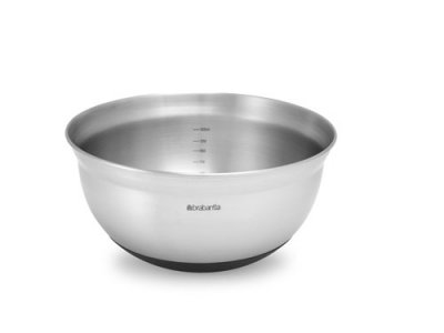 BRABANTIA  - 363849 - Bol mixeur - 1,6 litres - Matt Steel