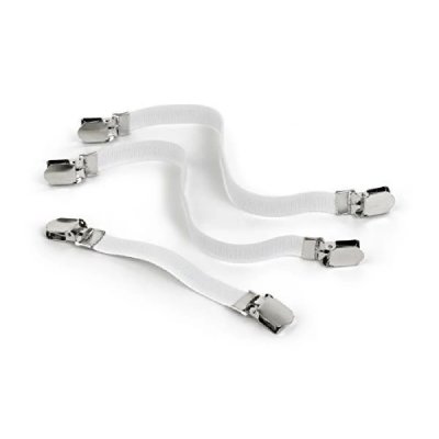 BRABANTIA  Clips de fixation pour housse de repassage - Blanc