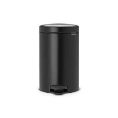 BRABANTIA  NEW ICON PEDAL BIN POUBELLE 12 L matt bl 113741