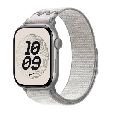 APPLE Bracelet 46 mm Sport Nike Gris voil&eacute;