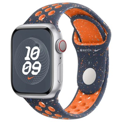 APPLE Bracelet  Watch 41mm Flamme bleue Nike Sport - M/L