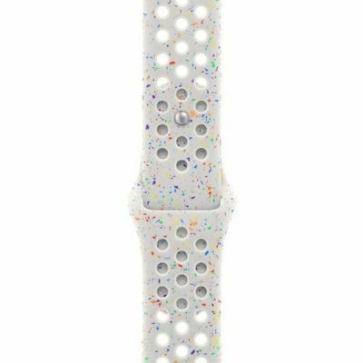 APPLE Bracelet  Watch 45mm platine pur Nike Sport - M/L