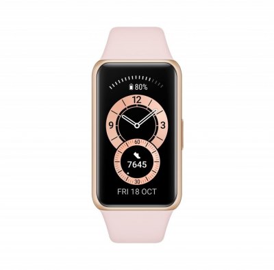 HUAWEI Bracelet connect&eacute;  Band 6 Rose 