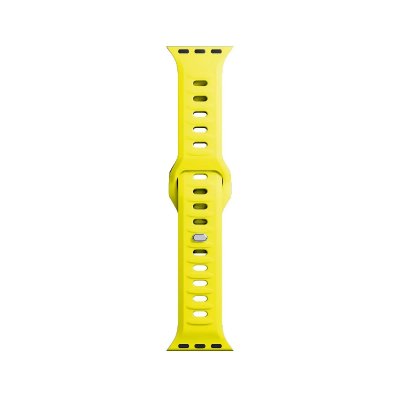 3MK Bracelet En Silicone Apple Watch  42/44/45/49mm Jaune