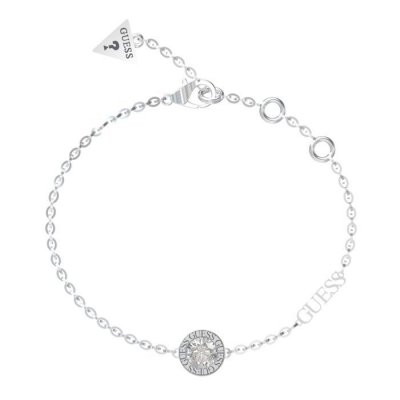  Bracelet Femme Guess Bijoux - JUBB02246JWRHS COLOR MY DAY Acier Argent