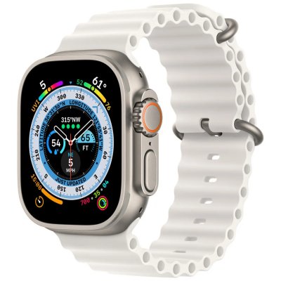 APPLE Bracelet Oc&eacute;an pour  Watch - Blanc - Neuf