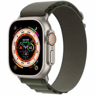 APPLE Bracelet pour  Watch Green Alpine Loop Small Vert 49mm 