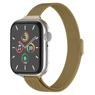 IMOSHION Bracelet slim Milanese pour Watch 38/40/41/42 mm - Dor&eacute;