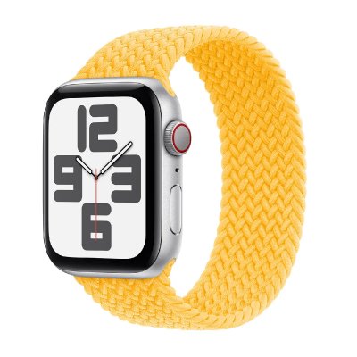 APPLE Bracelet Solo tress&eacute;  Watch  38/40/41/42 mm - Taille 4 - Sunshine