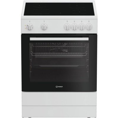 INDESIT Brandt - cuisini&egrave;re vitroc&eacute;ramique 72l 4 feux blanc i6v5kcw - I6V5KCW