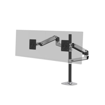 ERGOTRON Bras lx double colonne haute aluminium 45-549-026