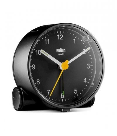 BRAUN  Bc 01 B Alarm Clock Noir