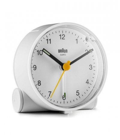  Braun Bc 01 W Alarm Clock Blanc