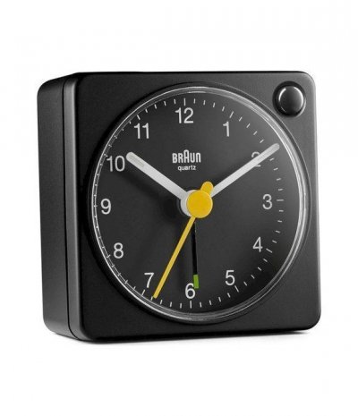 BRAUN  Bc 02 Xb Alarm Clock Noir