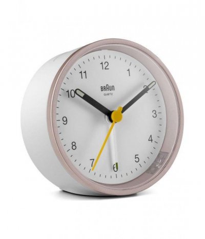 BRAUN  Bc 12 Pw Alarm Clock Blanc